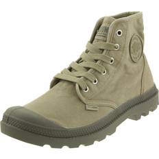 Beige - Hombre Botas de Encaje Palladium Pampa Hi - Hombres Zapatillas - Verde - 02352-308-M