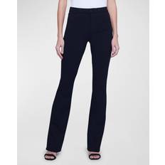 Polyamide Jeans L'agence Selma High Rise Sleek Baby Bootcut Pants - Black