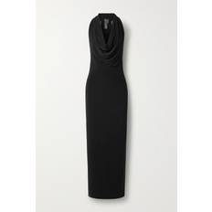 Norma Kamali Neeta Maxikleid Aus Stretch-jersey Schwarz