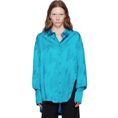 Turquoise - Women Shirts The Attico Blue Diana Shirt