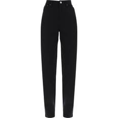 ROTATE Birger Christensen Broeken & Shorts ROTATE Birger Christensen Women's Twill High Rise Pants - Black