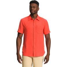 T-shirts The North Face Men's Loghill Jacquard Shirt, Retro Orange Halfdome Hero Jacquard