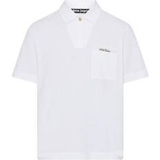 Palm Angels Polo Shirts Palm Angels Polo En Coton - Blanc