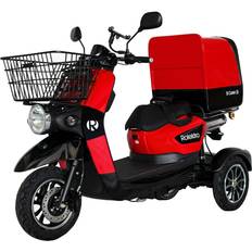 Elektrofahrzeuge Rolektro e-carrier 25 rot elektroroller e-trike e-scooter seniorenmobil e-roller