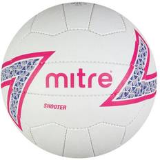 Mitre Shooter Netball White/Pink/Purple/Black