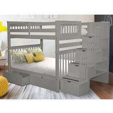 Built-in Storages Beds Bedz King Stairway Bunk Bed