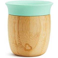 Naturfarvet Spildfri kopper Munchkin Bambou Open Cup Kop 6 m+ Turquoise 150 ml