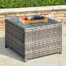 Wicker outdoor coffee tables Ovios Patio Wicker