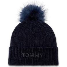 Tommy Hilfiger Mädchen Mützen Tommy Hilfiger Mütze AW0AW13446 Dunkelblau