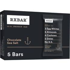RXBAR Chocolate Sea Salt Chewy Protein Bars Gluten Free 5 Count