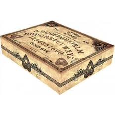 Cajas de Joyería Nemesis Now Spirit Board Gothic Occult Ouija Board Wooden Jewellery Box Brown