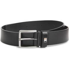 HUGO BOSS Uomo Accessori HUGO BOSS Ther Flag Belt 50486839 - Camoscio/Bianco