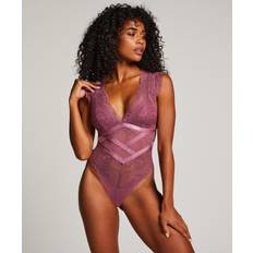 Dame - Lilla Shapewear & Undertøy Hunkemöller Rabella Bodysuit Purple