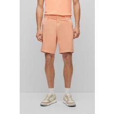 Pantalons & Shorts HUGO BOSS Men's Orange Schino Slim ST Mens Shorts Light/Pastel Orange 833