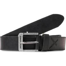 Jack & Jones Leather Belt Black