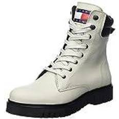 44 - Beige Stiefeletten Tommy Hilfiger JEANS Schnürboots beige