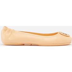 Orange Ballerinas Tory Burch Minnie Travel Ballet Peach Puff