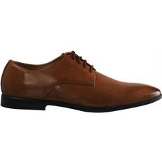 Clarks Bampton Cap Mens Brown Shoes Leather