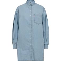 Hampa Klänningar Levi's Nola Shirt Dress Good Grades Dam Skjorta