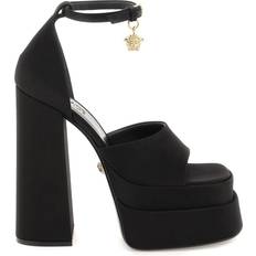 Versace Escarpins et Talons Versace Medusa Aevitas Satin Platform Sandals -