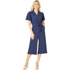 Blue Jumpsuits & Overalls MELA Mela London Mela London Wrap Over Jumpsuit