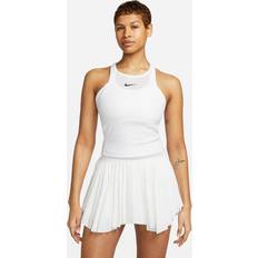 Nike Court Dri-FIT Slam-tennistanktop til kvinder hvid