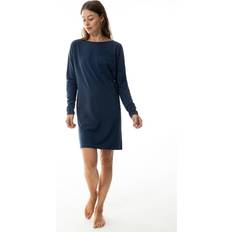 Effen kleur - Vrouw Nachthemden Mey Tessie Nightshirt - Marine