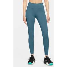 Nike One Training Dri-FIT Mid Rise Leggings - Teal-Green