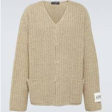 Dolce & Gabbana Beige Cardigans Dolce & Gabbana Re-Edition wool cardigan beige