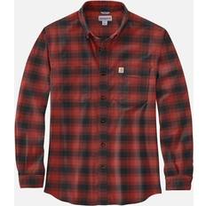Röda Kläder Carhartt Flanellskjorta Herr - Röd