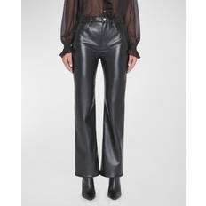 Leather - Women Pants Frame Le Jane Crop Recycled Leather Jeans