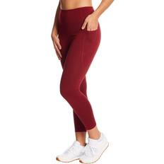 Champion Women Tights Champion C9 Women's High Waist Cropped Legging, Mulled Berry
