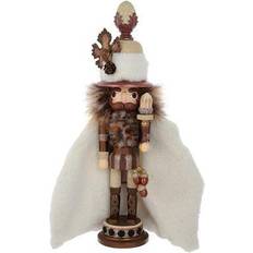 Nutcrackers Kurt Adler Hollywood Ivory & Acorn Christmas Nutcracker