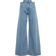 Ikoniske Bagsting Bomuld Jeans - Blå