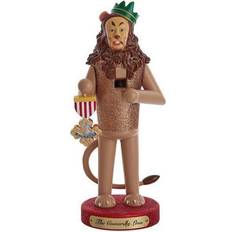 Brown Figurines Kurt Adler Wizard of Cowardly Lion Christmas Nutcracker Figurine