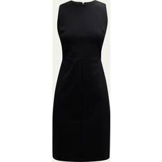 Nylon Dresses Vince Seamed Sheath Dress Black