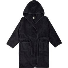 Schwarz Morgenmäntel Müsli Bathrobe with Hood - Black (1569008600)