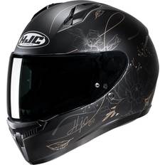 Women Motorcycle Helmets HJC C10 Epik Ladies Helmet - Black Woman
