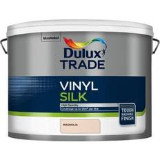 Dulux Trade Vinyl Silk Emulsion Magnolia Wall Paint 2.5L