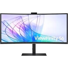 Samsung 34 " - Välvd skärm Bildskärmar Samsung ViewFinity Monitor S65VC S34C652VAU