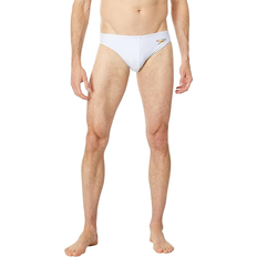 White Swimming Trunks Speedo Men's Pride Graphic Solar 5cm Brief - White