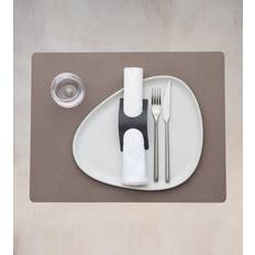 Gris Individuales Lind DNA Mantel Individual Serene Cuadrado L 35x45 cm Mole Grey Individuales Gris