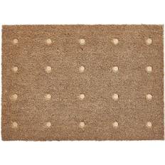 OYOY Dot Doormat 70 x 50 x 2 cm x 70 cm Brun