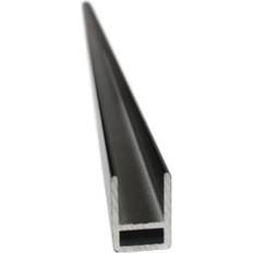 Smart Fence afslutningsprofilsæt alu top/bund
