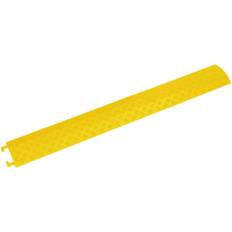 Amarillo Organizadores de Cables vidaXL Rampa protectora de cables de suelo 2 uds amarillo 98,5 cm Amarillo