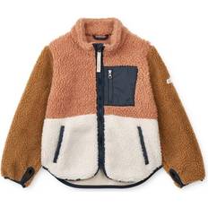 9-12M - Jungen Fleecejacken Liewood Teddyfleecejacke NOLAN in tuscany rose