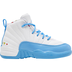 Nike Air Jordan 12 Retro Emoji PS - White/Lemon Venom/Vivid Sulfur/University Blue