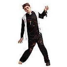 BigBuy Carnival Adult Zombie Priest Costume 3 Pieces