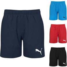 Puma Swim Boys Mid Shorts - Black