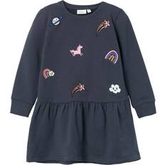 Gris Robes Name It Robe de jour Fille Taille 13221697